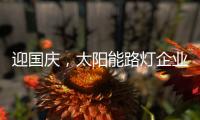 迎國慶，太陽能路燈企業忙業績同時要保證品質