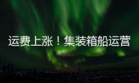 運費上漲！集裝箱船運營商有望在第一季度獲得意外收益
