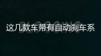 這幾款車帶有自動剎車系統(tǒng) 買了就不怕追尾