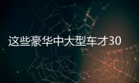 這些豪華中大型車才30萬出頭 還買什么SUV？
