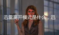 迅雷離開模式是什么，迅雷X離開模式怎么關閉