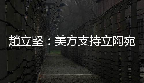 趙立堅：美方支持立陶宛恰恰是不打自招