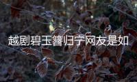 越劇碧玉簪歸寧網(wǎng)友是如何評(píng)論的！