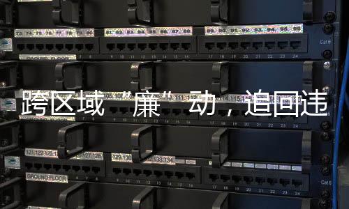 跨區域“廉”動，追回違紀資金5.6萬余元