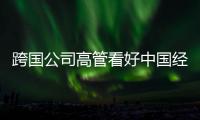 跨國公司高管看好中國經濟潛力和發展前景