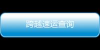 跨越速運查詢