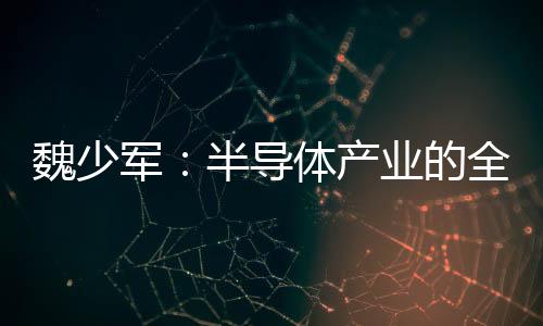 魏少軍：半導(dǎo)體產(chǎn)業(yè)的全球化進(jìn)程已被中斷，要在挑戰(zhàn)中掌握發(fā)展主動(dòng)權(quán)