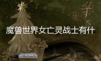 魔獸世界女亡靈戰士有什么優點？動作好看么