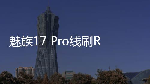 魅族17 Pro線刷ROM刷機(jī)包