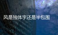 風(fēng)是獨(dú)體字還是半包圍  風(fēng)是獨(dú)體字嗎