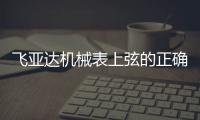 飛亞達(dá)機(jī)械表上弦的正確方法，機(jī)械表上弦的正確方法