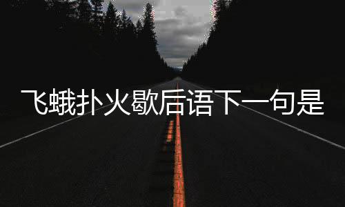 飛蛾撲火歇后語下一句是什么意思（飛蛾撲火歇后語下一句）