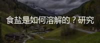 食鹽是如何溶解的？研究首次揭示原子級別機制—新聞—科學(xué)網(wǎng)