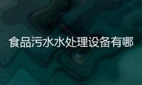 食品污水水處理設(shè)備有哪些（食品污水處理有哪些方法）