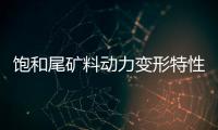 飽和尾礦料動力變形特性的試驗研究