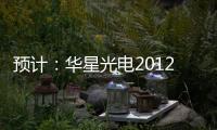 預計：華星光電2012年產量將達到10萬張玻璃基板,企業新聞
