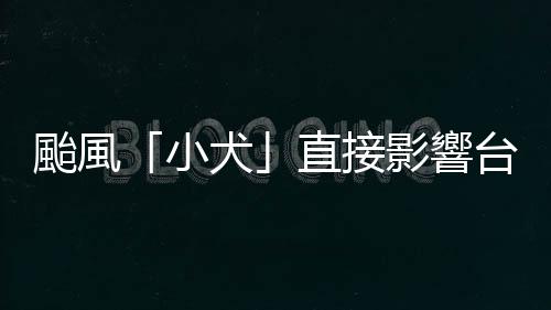 颱風「小犬」直接影響臺! 氣象專家:東部風雨特大 還有共伴效應