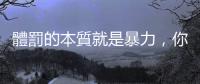 體罰的本質(zhì)就是暴力，你不會(huì)對成人做的事，就不該對一個(gè)孩子做