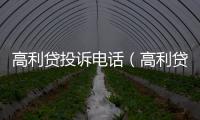 高利貸投訴電話（高利貸定義）