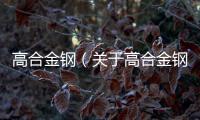 高合金鋼（關于高合金鋼的基本情況說明介紹）