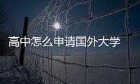 高中怎么申請國外大學(xué) 高二如何申請國外大學(xué)