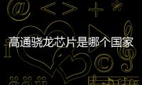高通驍龍芯片是哪個國家的（驍龍芯片是哪個國家的）