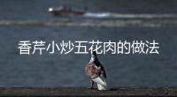 香芹小炒五花肉的做法