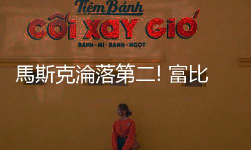 馬斯克淪落第二! 富比士2023全球富豪排行榜 他登上頂峰