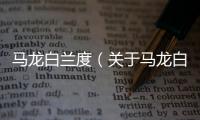 馬龍白蘭度（關于馬龍白蘭度的基本情況說明介紹）