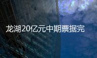 龍湖20億元中期票據完成注冊,擬用于項目建設、償債