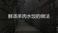 鮮湯羊肉水餃的做法