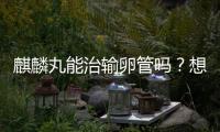 麒麟丸能治輸卵管嗎？想好孕吃藥得對癥