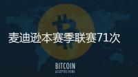 麥迪遜本賽季聯賽71次將球送入對方禁區，英超球員中最多