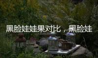 黑臉娃娃果對比，黑臉娃娃三大功！