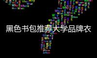 黑色書包推薦大學(xué)品牌衣服,黑色簡約的書包