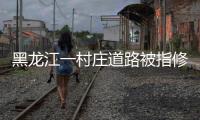 黑龍江一村莊道路被指修成“豆腐渣”，剛修一年底下全是空的