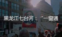黑龍江七臺(tái)河：“一窗通辦”激發(fā)市場(chǎng)活力