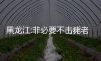 黑龍江:非必要不擊斃老虎 除非正傷人