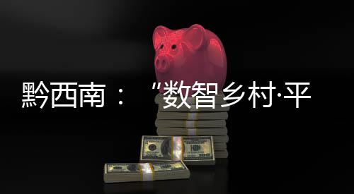 黔西南：“數智鄉村·平安守望”助力基層治理現代化