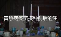 黃熱病疫苗接種前后的注意事項提醒，調理身體很重要
