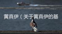 黃真伊（關于黃真伊的基本情況說明介紹）