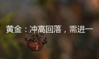黃金：沖高回落，需進(jìn)一步上行動(dòng)能；白銀