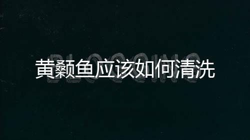 黃顙魚應該如何清洗