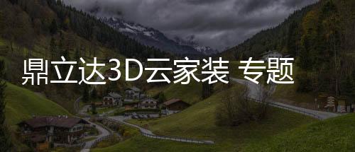 鼎立達(dá)3D云家裝 專題培訓(xùn)會圓滿落幕