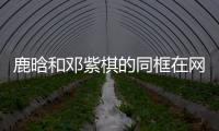 鹿晗和鄧紫棋的同框在網絡上熱議話題很高