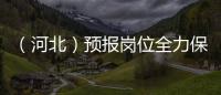 （河北）預報崗位全力保障降雪天氣