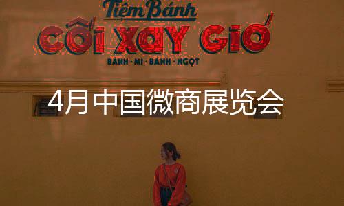 4月中國微商展覽會