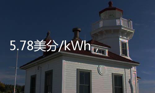 5.78美分/kWh，以色列公布最新168MW光伏+儲能中標電價