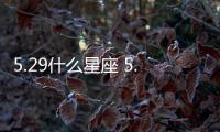 5.29什么星座 5.29什么座