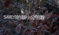 54和9的最小公倍數 54和9的最小公倍數是多少